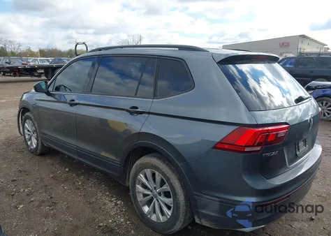 2019 Volkswagen Tiguan 2.0T S z USA, uszkodzony, nr VIN 3VV1B7AX5KM009121